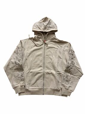 Supreme Cream AOI Zip Up Hoodie